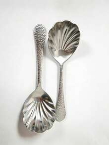 1pc/2pcs Stainless Steel Extra Large Serving Spoon Set, 22.4cm (8.8 Inch) Super Size Food Service Spoon, Cooking Spoon, Pasta Spoon, Buffet Catering Flatware, 18/8 Stainless Steel, School Supplies - Multicolor - View 10