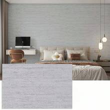 3D Marble Pattern Wallpaper, 15.75*118.11 Inches, Self-Adhesive Waterproof Removable Wall Decal, Suitable For Kitchen, Bathroom, Home Decor, Home Renovation - Grey - View 2