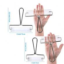 1pc Acrylic Transparent Pottery Clay Handheld Acrylic Rolling Pin, Transparent Clay Rolling Pin With Metal Handle, Used For Various Surface Techniques In Pottery Making And Sculpture, Handheld Non-Stick Convenient And Practical - Clear - View 4