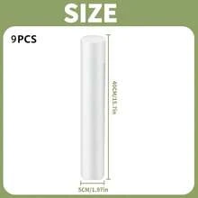 3/5/8/10支装高品质白色花泥棒，尺寸：15.75英寸 x 1.96英寸 - 是DIY婚礼花艺装饰的理想底座，这些实心圆柱形海绵适用于各种活动和派对的装饰，包括母亲节、复活节、感恩节和情人节。它们也是生日、毕业典礼和其他特殊场合的珍贵礼物。 - 泡棉棒 - 查看 12