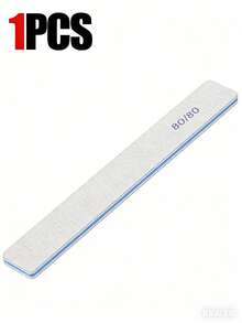 50pcs (80/80, 100/180) Coarse Grit Nail Files, Acrylic Nail Sanding Boards, Professional Manicure Tools, Suitable For Home & Salon, Durable & Washable - Multicolor - View 10