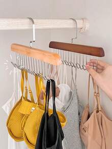 1/2pcs Multi-Function Strap Hanger, Bra & Camisole Storage Rack, Seamless Drying Rack - Beige - View 4