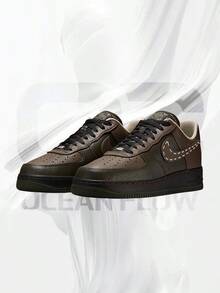 Nike Air Force 1 Low '07 Sequoia Dark Hazel– Men's Lifestyle Sneakers – Shoes For Man -Vintage-Spring & Summer-Inspired Running Shoes, Shock-Absorbing Comfort, Gym To Streetwear Casual Wear-Mother's Day Gifts-Father's Day Gift–IQ1122 320 - Sequoia/Dark Hazel/Black/Cream II - 查看 2
