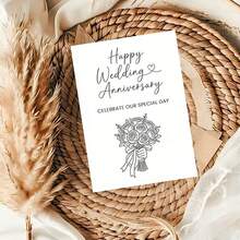 Thiệp chúc mừng thiết kế riêng, thiệp kỷ niệm, thiệp quà tặng, thiệp nhắn tin, bưu thiệp, thiệp cảm ơn, thiệp kỷ niệm ngày cưới, thiệp kỷ niệm, thiệp cho tiệc tùng, ngày lễ, nhà hàng - Thiệp kỷ niệm, kích thước 10x14cm - Xem 3