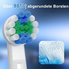 Orinatola Set Elektrische Zahnbürsten – 8 Bürstenköpfe, Rotierend, 3 Reinigungsmodi, IPX7 Wasserdicht, USB Type-C, mit Reiseetui, 4 Farben – Perfektes Geschenk für Ostern - Pink - Übersicht 5