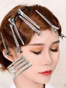 Bộ 1/2/3/8 kéo cắt tóc bằng thép không gỉ, kéo cắt tóc chuyên nghiệp để tỉa tóc, phù hợp với nhiều loại tóc khác nhau bao gồm tóc xoăn, tóc thẳng và tóc thô. - Nhiều màu - Xem 7