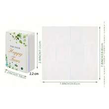 10/20 片装优雅花卉图案面巾纸套装 - 柔软舒适，适合婚礼、生日、派对等场合 - 印有“愿你喜极而泣”字样 - 适合新娘、新郎和宾客 - 可作为装饰性桌面摆件和宾客礼品 - 可与婚礼回礼搭配使用 - A - 查看 6