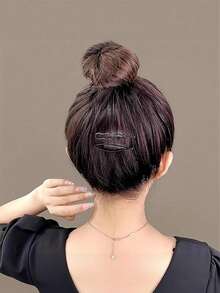 12件套女士简约黑色发夹套装，适合日常通勤，是送给女孩、夏季、假期和旅行的理想礼物。 - 彩色 - 查看 4