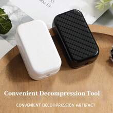 1pc 2026 New Hot Slide Pusher EDC Stress Relief Finger Push Sliding Fidget, Adult Magical Venting Item, Smooth Feel Creative Fidget Office Desk Relaxation Accessory, Perfect Gift For Birthday, Easter - Multicolor - View 5