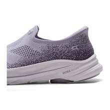 Skechers 女士休闲鞋，舒适通勤鞋，GO WALK 8 轻便舒适日常休闲户外旅行鞋 125926-LAV - 薰衣草色 - 查看 8