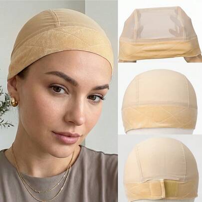 Comfortable Non-Slip Wig Grip Cap - Breathable Mesh With Velvet Edge For All-Day Wig Security