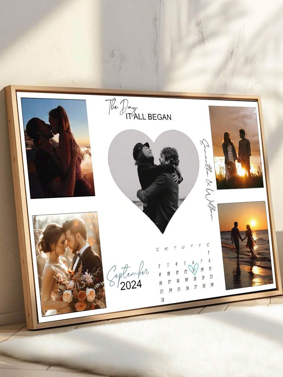 1 Tấm tranh kỷ niệm tình yêu cá nhân hóa, quà tặng kỷ niệm ngày cưới, quà sinh nhật, tranh treo tường kỷ niệm, trang trí phòng khách, quà tặng ngày Valentine, quà kỷ niệm ngày cưới, trang trí ngày Valentine. Chất lượng cao, thiết kế thời trang, cá nhân hóa, độc đáo, món quà kỷ niệm lý tưởng cho bạn trai/bạn gái, cũng thích hợp cho ngày Valentine, Ngày của Mẹ, sinh nhật, Ngày thiếu nhi, Ngày của Cha, tân gia, trang trí phòng khách, trang trí nhà cửa, những dịp thư giãn. - phong cách 2 - Xem 1