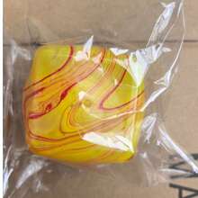 Fun Soft Squishy Fluid Texture Ice Cube Maltose Squeeze Toy Stress Relief Slow Rebound Bright Soft Square Ice Block Squeeze Ball - Multicolor - View 14