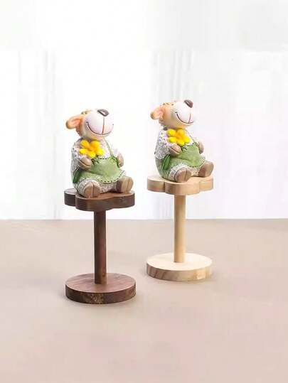 Benyue Creative Flower Jewelry Stand Figurine Ornament Display Rack, Prop For Photography