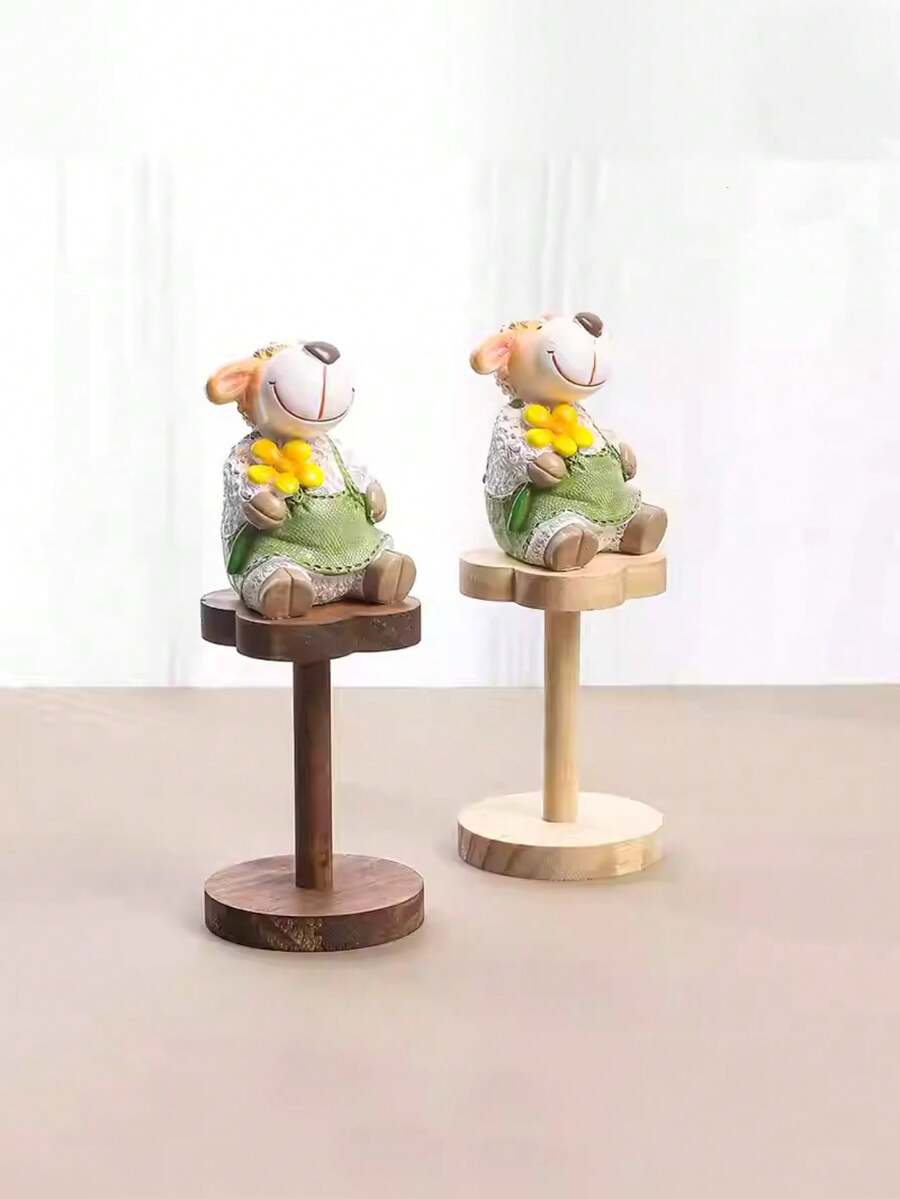 Benyue Creative Flower Jewelry Stand Figurine Ornament Display Rack, Prop For Photography - Multicolor - View 1