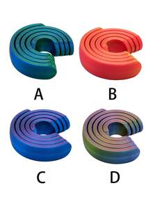 1pc Star Realm Decompression Disk Rotating Ring Pressure Reducing Toy - Colorful Stripes And Vortex Patterns, 360° Spiral Polygon Rings | Suitable For Use In Offices And Homes, Fingertip Pressure Reducing Toy, Creative Gift Choice, Fashionable Appearance, Concentration Aid Tool, Bright Colors, Smooth Rotation, Entertainment And Relaxation, Unique Gift - Spiral Decompression Disc - View 4