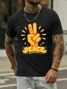 Camisetas para hombres - Negro - Ver 1