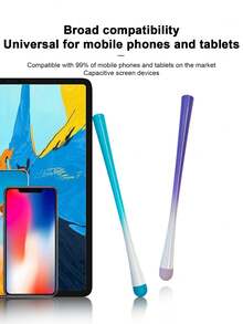 Ombre Waist-Shaped Metal Stylus Pen, Multi-Device Capacitive Touch Screen Pen - Multicolor - View 6