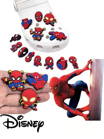 13/26pcs Shoe Accessories Charms, PVC Shoe Decoration Clips Fit For DIY Sandals