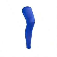 Full Length Elastic Knee Sleeve, Extended 4-Way Leg Sleeve, Comfortable 3D Contoured Knee Brace With Silicone Anti-Slip Strips, Suitable For Running, Basketball And Daily Life - Multicolor - View 29