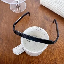 方形眼镜带，无压头带，适合眼镜佩戴者，舒适头带，佩戴时尚眼镜不头疼，女士夏季隐形发夹，适合卷发、浓密头发，时尚眼镜配件，无唇形，适合女性和女孩，女士配饰发带发箍 - 彩色 - 查看 11