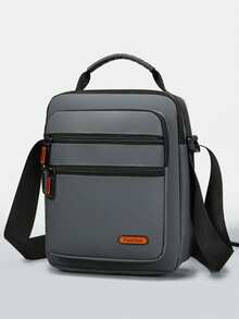 Fashionable Casual Crossbody Bag, Minimalist Business Commuter Handbag, New Men's Shoulder Bag - Multicolor - View 14