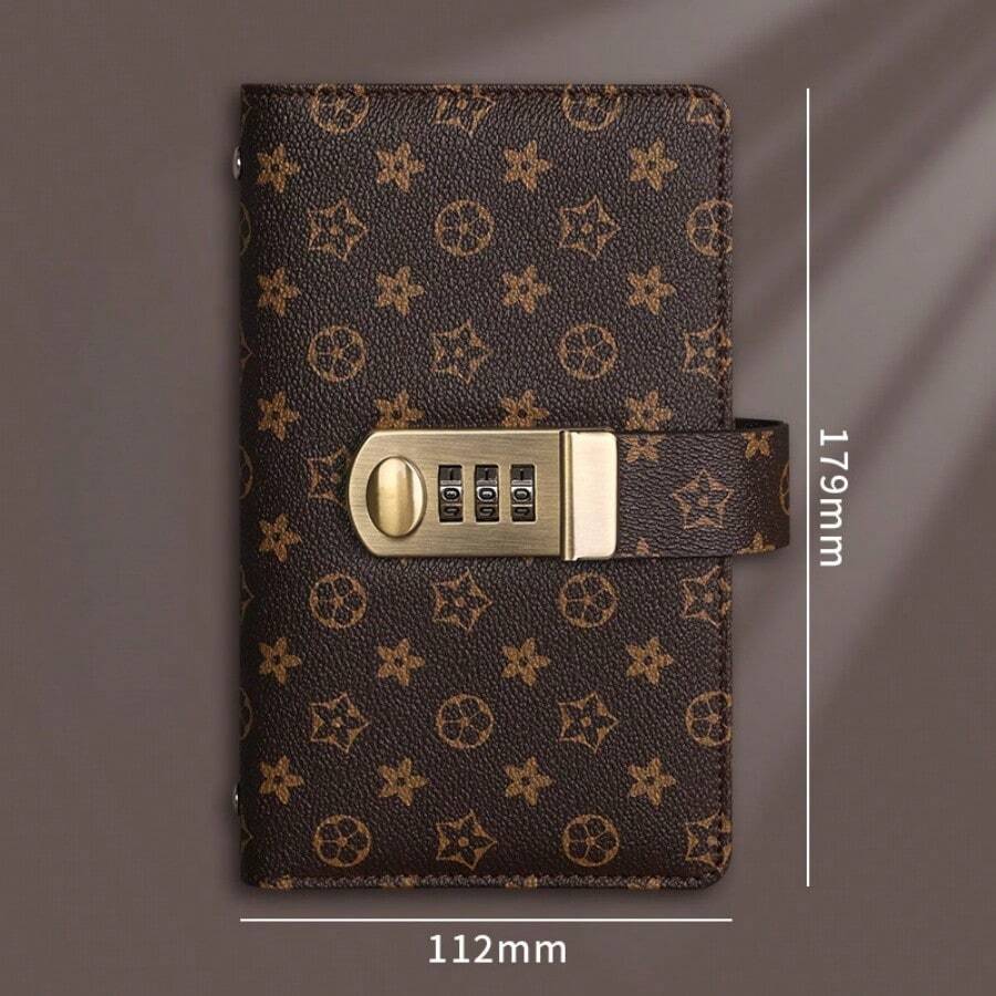 1pc/2pcs Password Lock Cash Saving Book, Family Finance Book, Large Capacity Children's Coin Saving Book - Multicolor - View 1