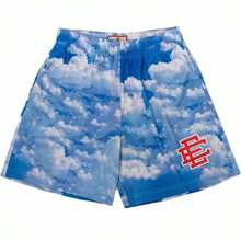 2025 New  EE Basic Mesh Shorts Classic Gym Shorts Men's Basketball Sports Casual Shorts Running Shorts Beach Shorts - Blue Baiyun - 查看 6
