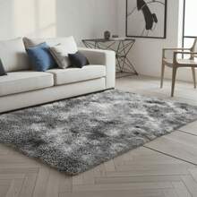 Soft Shaggy Rug For Bedroom Or Living Room, 1.40m X 2.00m - Dark Gray Blend - View 2