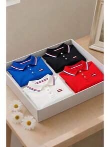 Tommi Men's 3-Pack Short-Sleeve Polo Shirts - Casual, Versatile, Maximum Comfort - Summer 2026 - BỘ 3 ÁO POLO TOMY - Xem 3