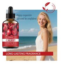 NIVAVIN 30ml/60ml/100ml Cherry Fruit Fragrance Essential Oil, Fresh Fruity Aroma, Long-Lasting Scent, Suitable For Home, Travel, Outdoor, Car, Body, Skin, Hair, Can Be Used With Diffuser/Aroma Stone/Aroma Wood, Ideal Gift For Holidays - quả anh đào - Xem 6