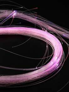 Rechargeable LED Fiber Optic Wand, Suitable For Music Festivals, Parties, Dances, Bachelorette Parties, Available In Multiple Lengths, Pixel Flow Color Changing Fiber Optic Whip, 360° Rotation, USB Rechargeable Colorful Illuminating Whip - Fiber Optic Whip - View 7