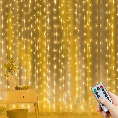 USB Powered Fairy Lights, 8 Lighting Modes Remote Control, Decorative String Lights Suitable For Bedroom, Wedding, Party, Garden, Indoor Decor
