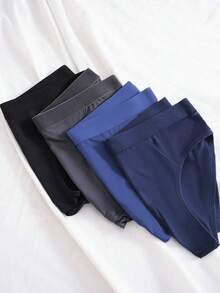 5条装男士三角裤，柔软舒适，性感男士内裤，舒适男士礼盒套装，适合年轻男士日常休闲穿着，家居服内裤，男士礼物，节日、情人节、男友周年纪念礼物 - 彩色 - 查看 8