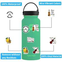 60pcs Violin Vinyl Stickers, Beautiful And Practical, Suitable For Scrapbooks, Diaries, Bumpers, Skateboards, Water Bottles, Helmets, Water Cups, Car Stickers, Etc. - Random - View 6