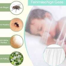 Summer Infant Stroller Mosquito Net, Universal Full Coverage Portable Foldable Baby Carriage Mosquito Net - Multicolor - View 2