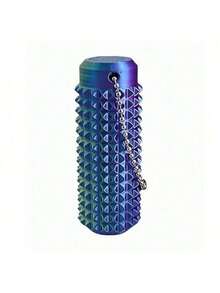 1pc 3D Printed Gradient Massage Roller, Sensory Tool With Textured Spikes And Ventilation Holes, Modular Design For Muscle Relaxation And Stress Relief, Perfect Gift For Friends As A Unique Present For Stress Alleviation And Sensory Relaxation - متعدد الألوان عشوائي - مشاهدة 11