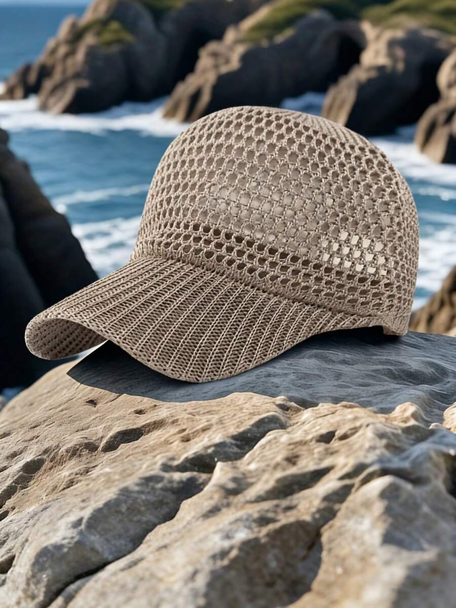 Outdoor UV Protection Baseball Cap, Breathable Mesh Unisex Summer Sun Hat, Suitable For Fishing And Hiking - Multicolor - View 1
