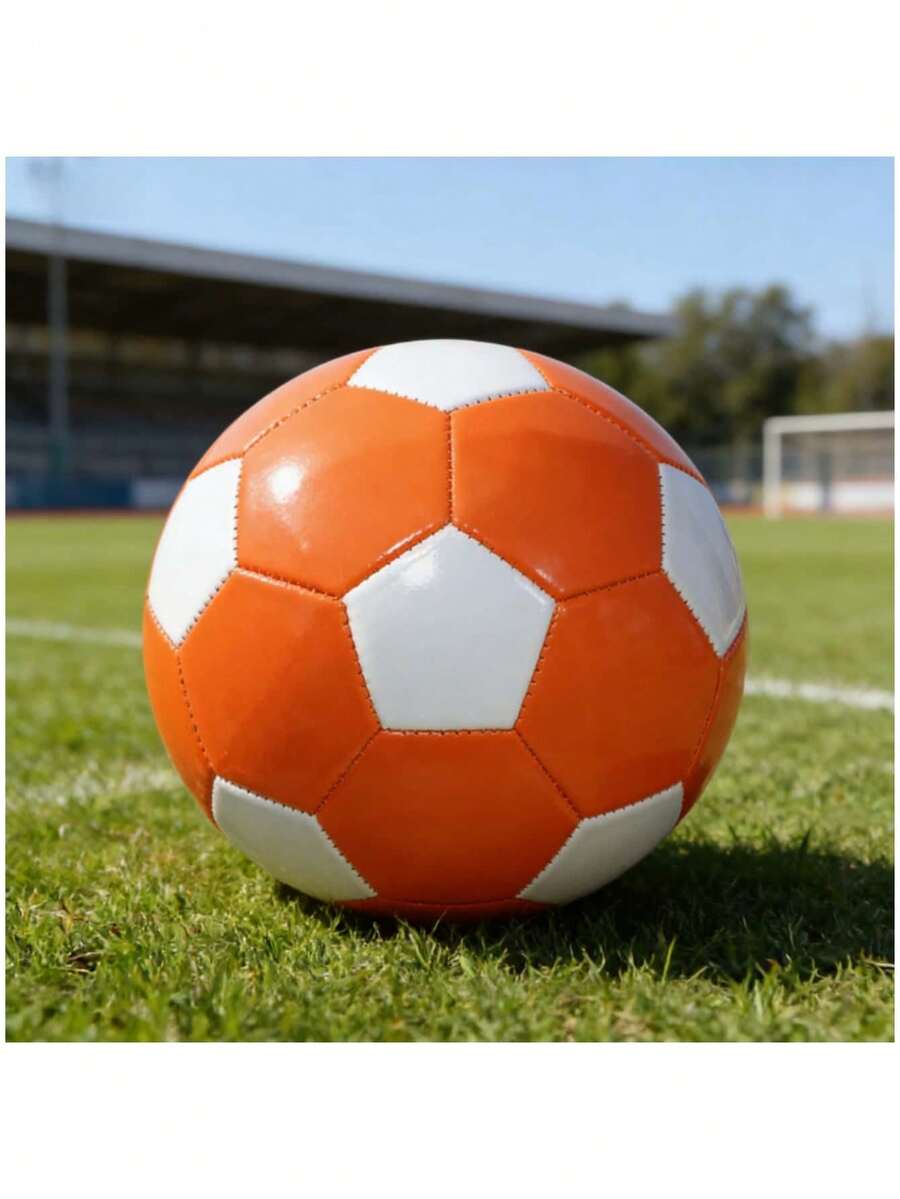 3、4、5号室内外比赛及训练用足球 - 橘白 - 查看 1
