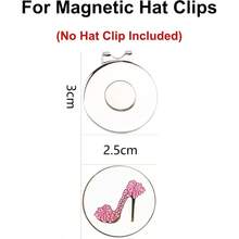 Ball Markers 5 10 Pack Cute Funny Novelty Markers Bag Accessories Gifts Ball Position Marking Disc Men Weman Golfers - 5 + High Heel - View 3