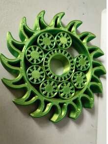 1个新款太阳旋转减压玩具 - 彩色 - 查看 13