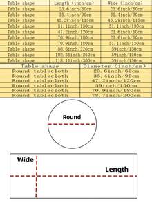 HXARTMIS 1pc Lace Embroidered Trim Round/Rectangular Tablecloth, Elegant Floral Embroidery Table Cover, Vintage Tulle Mesh With Lace Trim, Suitable For Home, Wedding, Living Room, Kitchen And Other Decor - White Powder - View 11