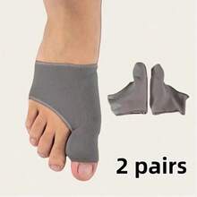 Toe Sleeves, Toe Socks, Toe Pads - Suitable For Both Men And Women. Sealed Anti-Slip Design, Effectively Protect Feet. - Grey - View 1