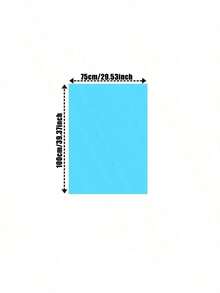 1pc Baby Blanket, Cartoon Print, 100% Polyester Fabric, Soft & Skin-Friendly, Absorbent, 75*100cm - Multicolor - View 3