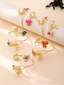 女士手镯 - 橘色 - 查看 4