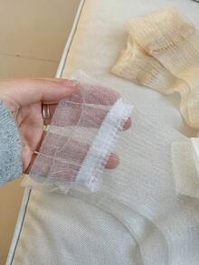 1/3 Pairs Summer Ultra-Thin Transparent Crystal Socks, Ins Lolita Style Thin Glass Silk Socks For Women, With Sweet Bow Decor Mid-Calf Socks, Breathable Mesh Polka Dot Transparent Socks, Cute Socks For Girls, Suitable For Spring, Summer, Autumn And Winter. Breathable Mesh, Moisture-Wicking And Quick-Drying, Soft And Smooth. Can Be Worn All Year Round In Various Occasions Such As Festivals, Sports, Leisure, Business And More. - Multicolor - View 7
