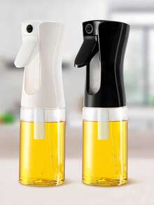 [Uniform Atomization, Scientific Oil Control] PP Kitchen Household Air Fryer Oil Sprayer Bottle, Cooking Oil Spray Bottle, Atomized Mist Oil Can, Pressing Oil Bottle, Kitchen BBQ Oil Sprayer Bottle, Soy Sauce Atomized Oil Bottle, Convenient And Quick - Clear - View 6