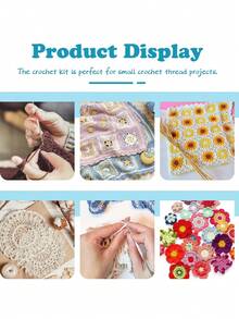 3支装不锈钢钩针，1.5毫米，美规8号，编织针，DIY手工毛线缝纫针，母亲节礼物，DIY编织工具 - 銀色 - 查看 10