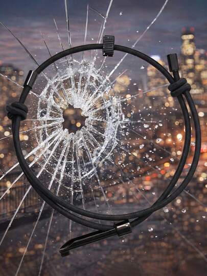 ZIRUISP Survival Bracelet - Men's Emergency Car Window Breaker Bracelet, Tungsten Steel Glass Breaker Escape Tool, Adjustable Automotive Safety Gear, Couple Gift, Adjustable Hidden Design