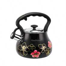 Haus Roland Hausroland 3升不锈钢鸣笛水壶，自动断电，适用于燃气灶和电磁炉 - 查看 12